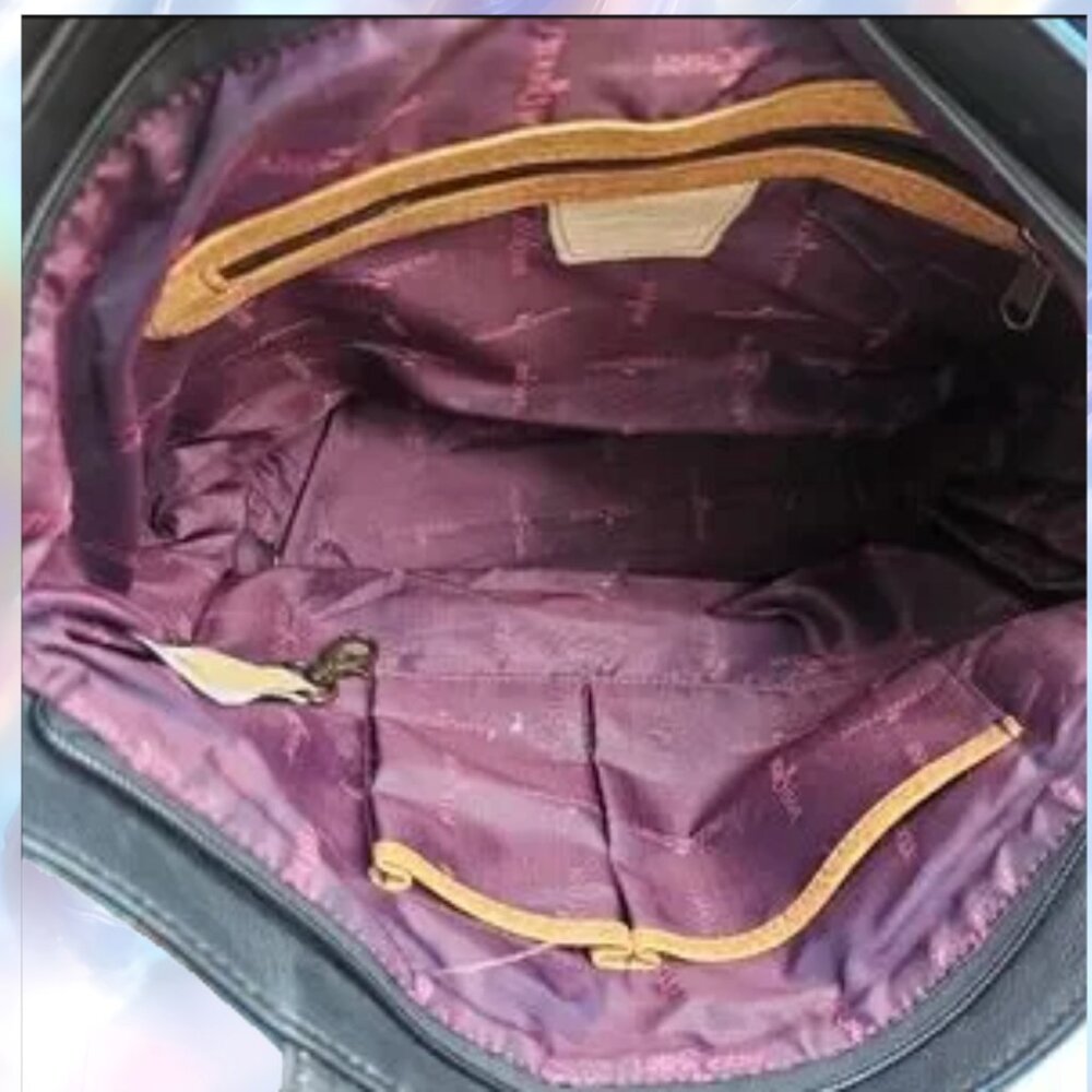 Anuschka Leather Tote Bag. EUC. - Picture 4 of 4